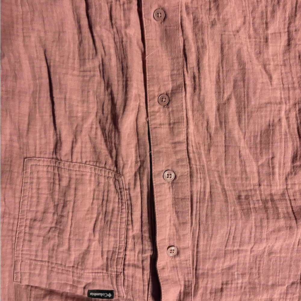 Columbia Casual Rose Button-Down Shirt